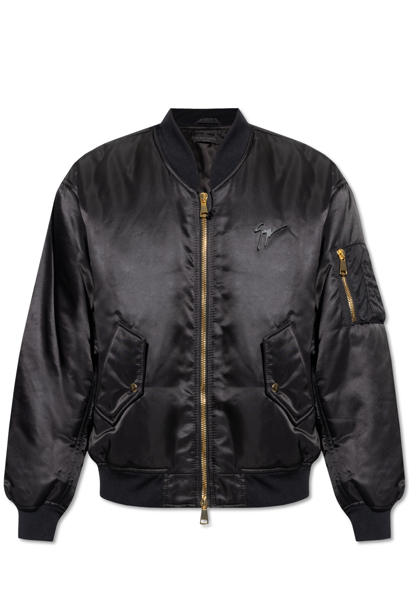 Giuseppe zanotti hot sale leather jacket